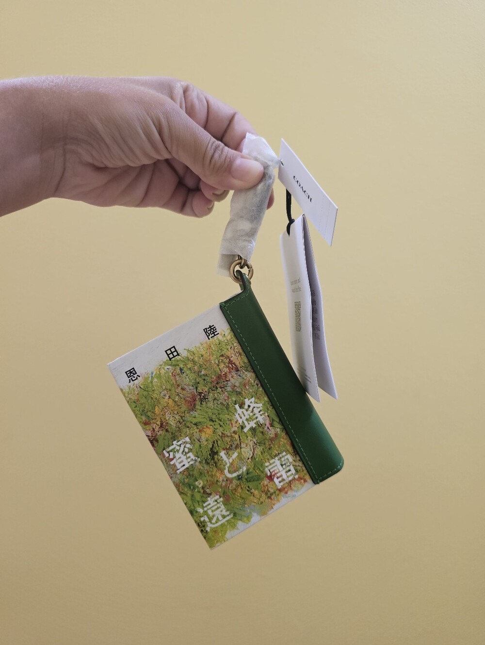 Coach Honeybees and Distant Thunder By Riku Onda Book Bag Charm - Picture 8 of 12